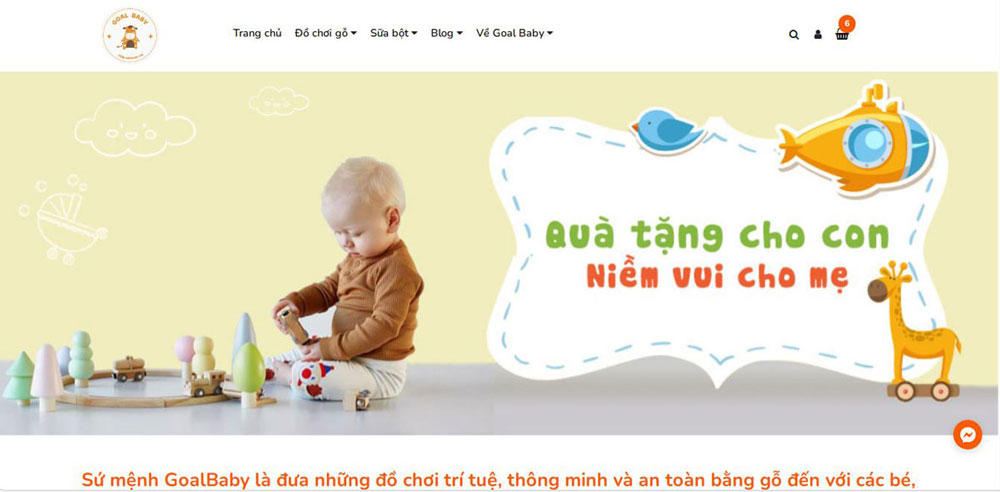 Trang chủ Goal baby