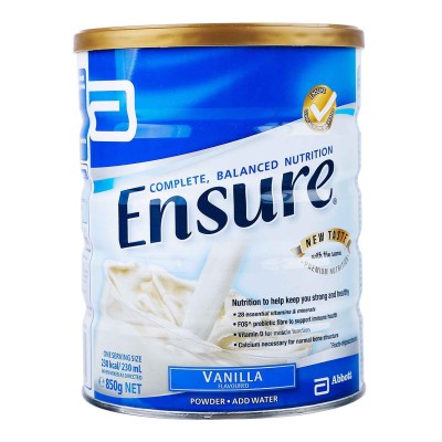 Sữa bột Ensure Úc hương vanilla (850g)