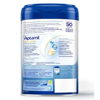 Sữa Aptamil Advanced số 3 của Anh cho bé từ 1 tuổi trở lên (800g)