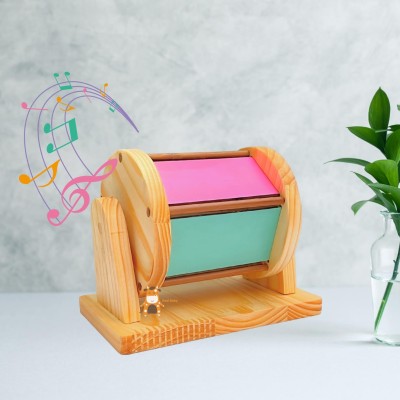 Cầu vồng xoay Montessori - Đồ chơi gỗ phát triển nhận thức