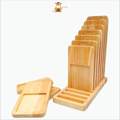 Bộ đồ chơi thẻ số Montessori giáo cụ học tập