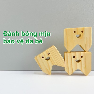 Bộ đồ chơi những bạn răng vui nhộn - đồ chơi rèn luyện tay và mắt